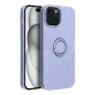 Apple iPhone 15 Hülle Silicone ring Lila (Violet) 