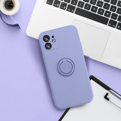 Apple iPhone 15 Hülle Silicone ring Lila (Violet) 