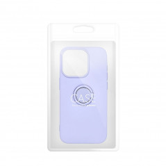 Apple iPhone 15 Hülle Silicone ring Lila (Violet) 