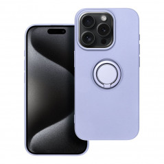 Apple iPhone 15 Pro Hülle Silicone ring Lila (Violet)