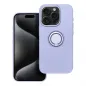 Apple iPhone 15 Pro Hülle Silicone ring Lila (Violet) 