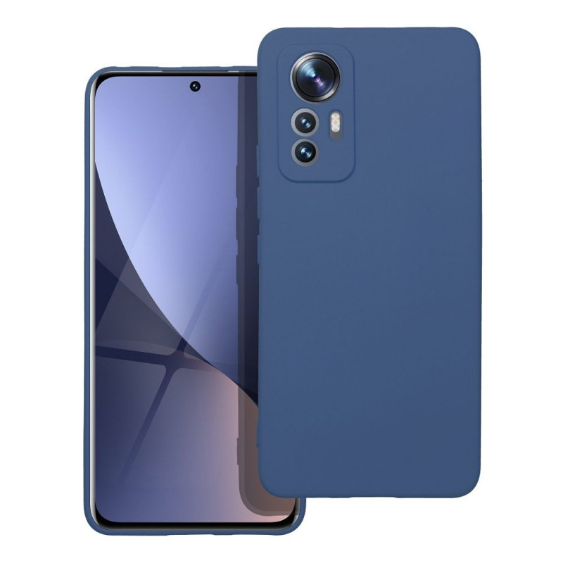 XIAOMI 12 Lite Hülle Silicone Elegant  Blau 