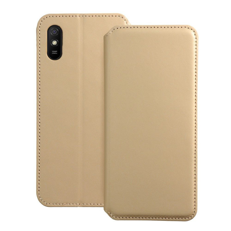 XIAOMI Redmi 9A Book Handytaschen Dual Pocket book Gold 