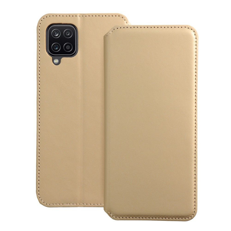 Samsung Galaxy M12 Book Handytaschen Dual Pocket book Gold 