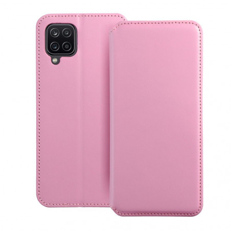 Samsung Galaxy M12 Book Handytaschen Dual Pocket book Hell-Pink 