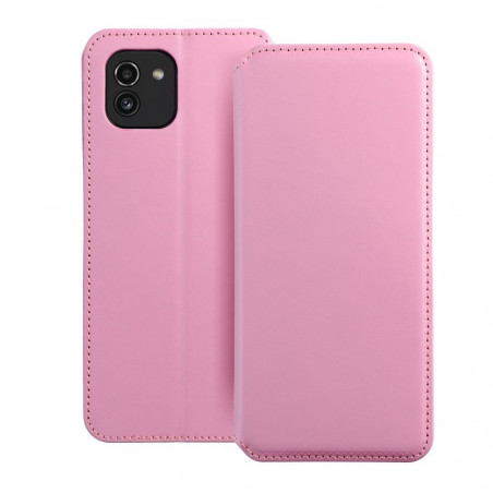 Samsung Galaxy A03 Book Handytaschen Dual Pocket book Hell-Pink 