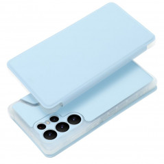 Samsung Galaxy S22 Ultra Book Handytaschen Piano Book Hellblau