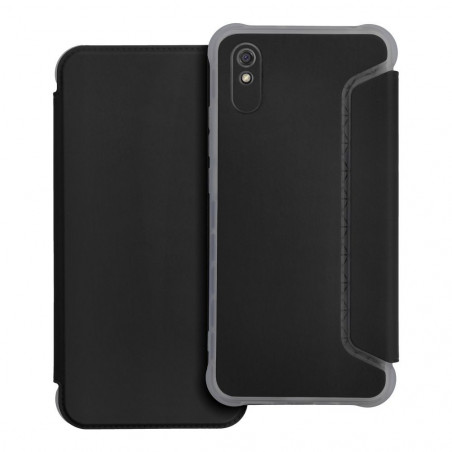 XIAOMI Redmi 9A Book Handytaschen Piano Book Schwarz 