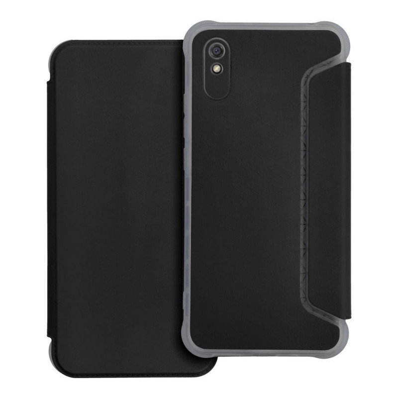 XIAOMI Redmi 9C Book Handytaschen Piano Book Schwarz 