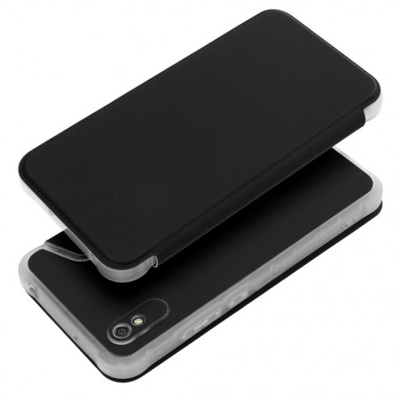 XIAOMI Redmi 9AT Book Handytaschen Piano Book Schwarz 