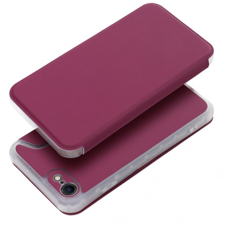 Apple iPhone 7 Book Handytaschen Piano Book Magenta