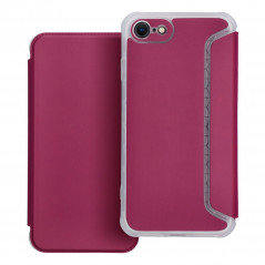 Apple iPhone 8 Book Handytaschen Piano Book Magenta 