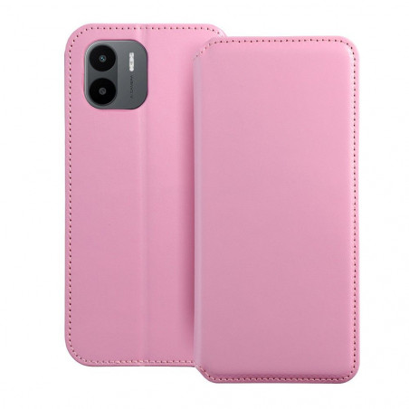 XIAOMI Redmi A1 Book Handytaschen Dual Pocket book Hell-Pink 