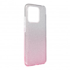 XIAOMI Redmi 10C Hülle Shining Transparent und Pink