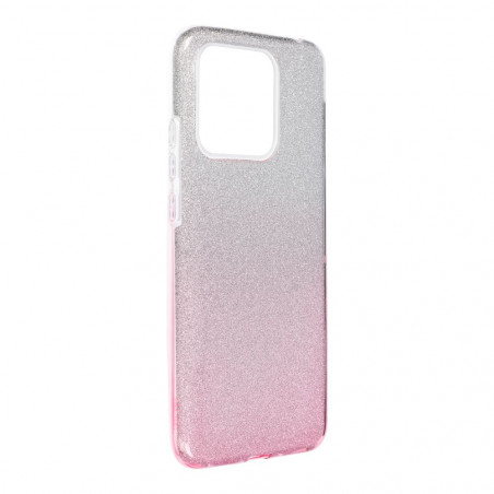 XIAOMI Redmi 10C Hülle Shining Transparent und Pink 