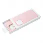 Apple iPhone 12 Pro Hülle Leather Mag Cover Elegant  MagSAFE  Sandrosa 