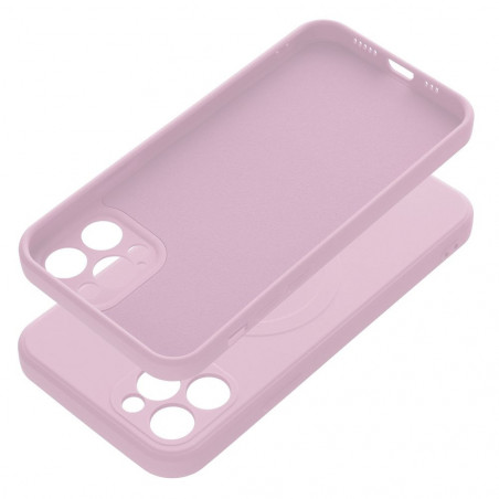 Apple iPhone 12 Pro Hülle Silicone Mag Cover MagSAFE  Rosa 