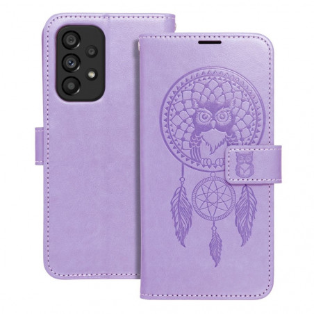 Samsung Galaxy A53 5G Book Handytaschen MEZZO Book Traumfänger  Lila (Purple) 