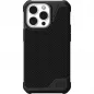 Apple iPhone 13 Pro Hülle Urban Armor Gear Metropolis LT Premium-Gehäuse   Kevlar Schwarz 