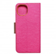 Apple iPhone 14 Plus Book Handytaschen CANVAS Book Rosa