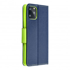 Apple iPhone 14 Pro Book Handytaschen Fancy Book Marine / Limette 