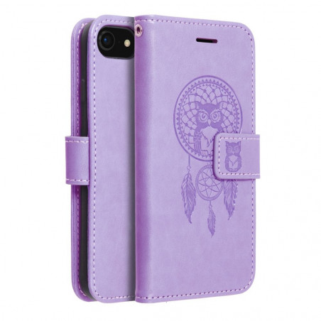 Apple iPhone SE 2020 Book Handytaschen MEZZO Book Traumfänger  Lila (Purple) 