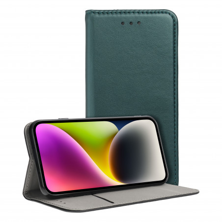 Samsung Galaxy S22 Ultra Book Handytaschen Smart Magneto book Dunkelgrün