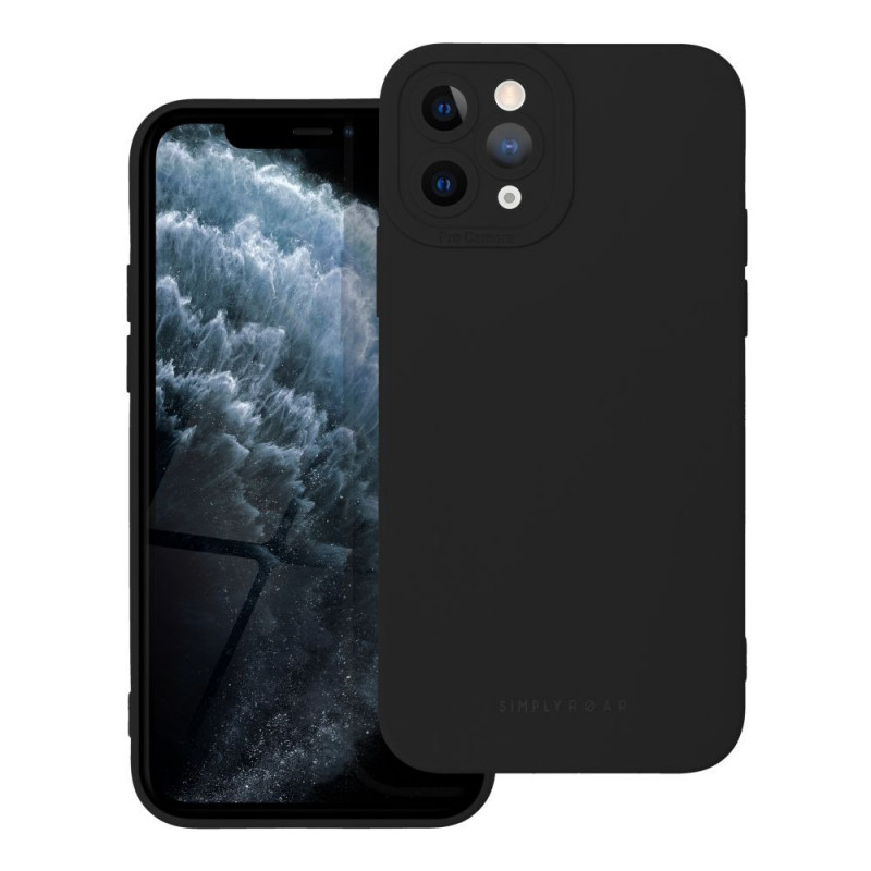 Apple iPhone 11 Pro Hülle Roar Luna Monochromatische, Stilvoll, Ein ästhetisches Accessoire  Schwarz 