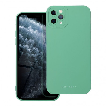 Apple iPhone 11 Pro Max Hülle Roar Luna Monochromatische, Stilvoll, Ein ästhetisches Accessoire  Grün