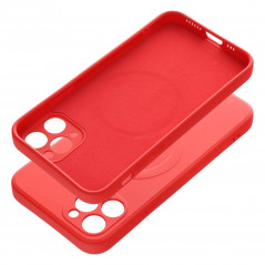 Apple iPhone 11 Pro Hülle Silicone Mag Cover MagSAFE  Rot 