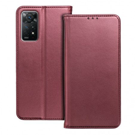 XIAOMI Redmi Note 11 Book Handytaschen Smart Magneto book Burgund 