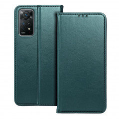 XIAOMI Redmi Note 11 Book Handytaschen Smart Magneto book Dunkelgrün 