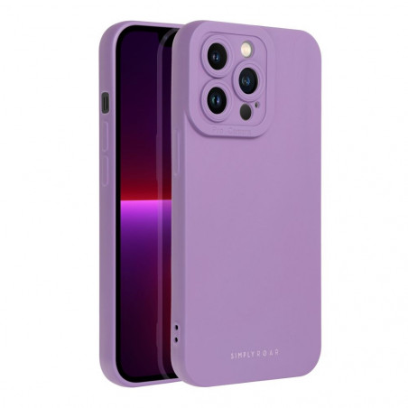 Apple iPhone 13 Pro Hülle Roar Luna Monochromatische, Stilvoll, Ein ästhetisches Accessoire  Lila (Violet)