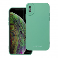 Apple iPhone XS Hülle Roar Luna Monochromatische, Stilvoll, Ein ästhetisches Accessoire  Grün 