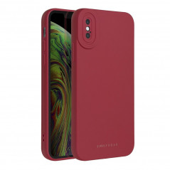 Apple iPhone X Hülle Roar Luna Monochromatische, Stilvoll, Ein ästhetisches Accessoire  Rot