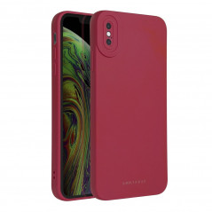 Apple iPhone X Hülle Roar Luna Monochromatische, Stilvoll, Ein ästhetisches Accessoire  Rot 