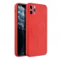 Apple iPhone 11 Pro Max Hülle Silicone Mag Cover MagSAFE  Rot 