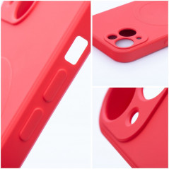 Apple iPhone 13 Pro Max Hülle Silicone Mag Cover MagSAFE  Rot 