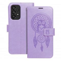 Samsung Galaxy A52 5G Book Handytaschen MEZZO Book Traumfänger  Lila (Purple) 