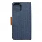 Apple iPhone 15 Book Handytaschen CANVAS Book Navy blau 