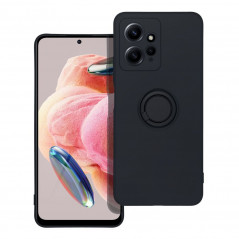 XIAOMI Redmi Note 12 4G Hülle Silicone ring Schwarz 