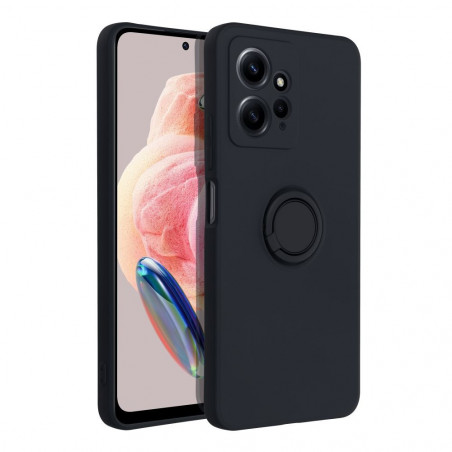 XIAOMI Redmi Note 12 4G Hülle Silicone ring Schwarz 