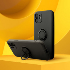 XIAOMI Redmi Note 12 4G Hülle Silicone ring Schwarz 