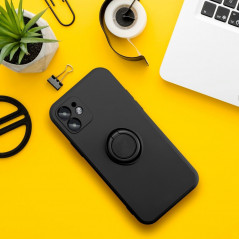 XIAOMI Redmi Note 12 4G Hülle Silicone ring Schwarz 