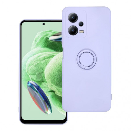 XIAOMI Redmi Note 12 5G Hülle Silicone ring Lila (Violet) 