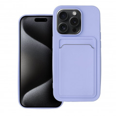 Apple iPhone 15 Pro Hülle Card Lila (Violet)