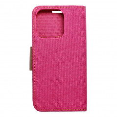 Apple iPhone 15 Pro Book Handytaschen CANVAS Book Rosa