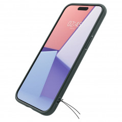 Apple iPhone 15 Pro Hülle Spigen  Liquid Air Abgrundgrün 