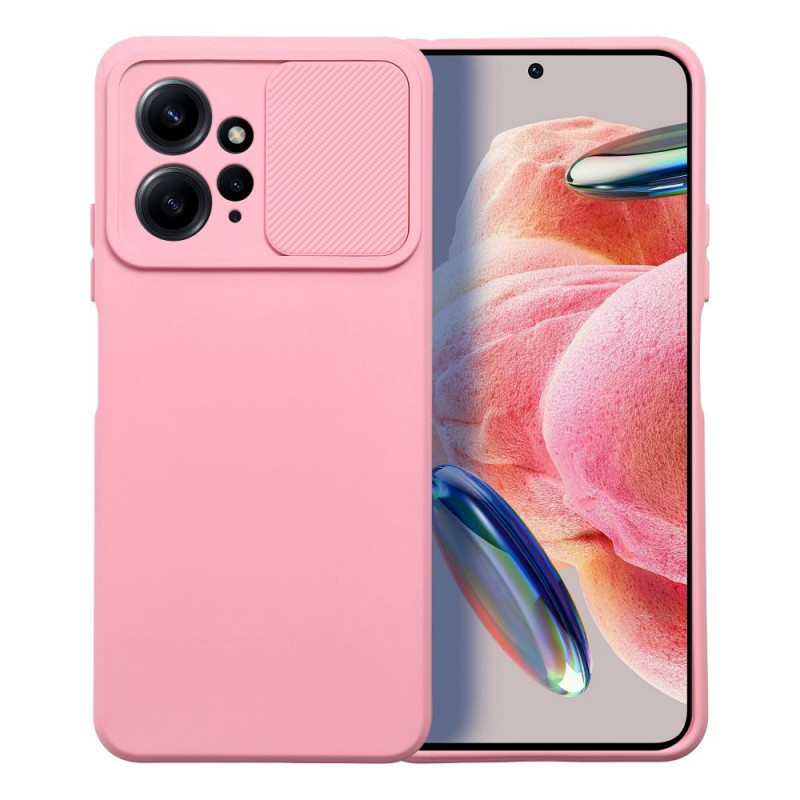 XIAOMI Redmi Note 12 4G Hülle Slide Hell-Pink 