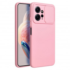 XIAOMI Redmi Note 12 4G Hülle Slide Hell-Pink 